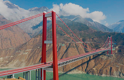 雅康高速瀘定大渡河特大橋